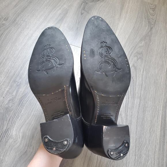 The Office of Angela Scott Shoes Miss Button Deltoy Women 40 Oxford Heels Witch - Picture 15 of 16